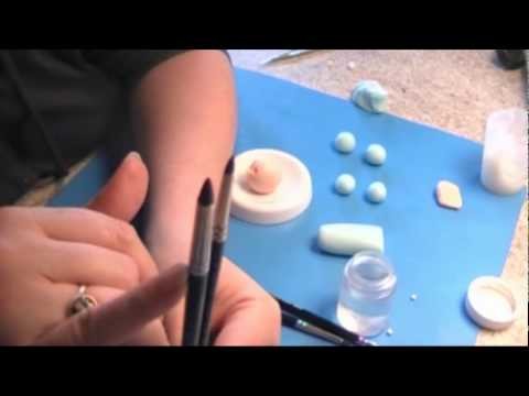 Learn to create a Gumpaste Baby Boy Part 2 0f 3
