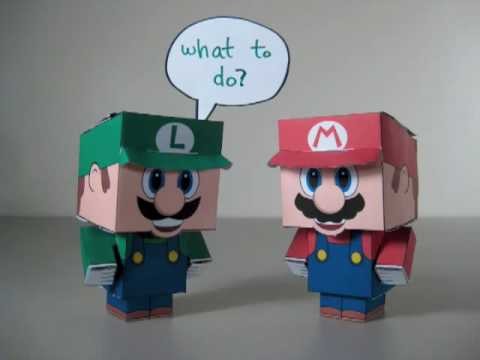 Mario Paper Friends