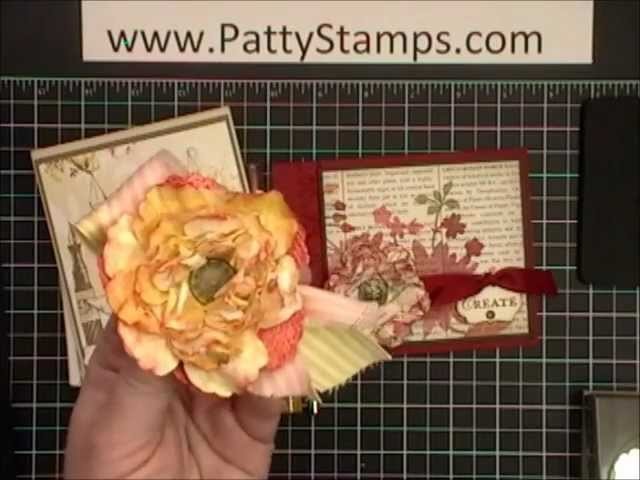 Paper Flowers with Stampin Up Blossom Punch