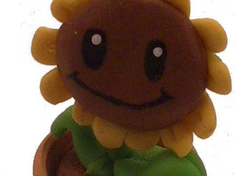 Polymer Clay Sunflower From Plants Vs Zombies
