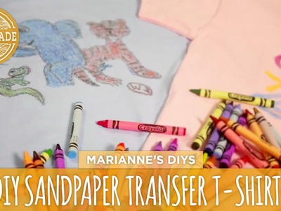Sandpaper Transfer T-shirts - HGTV Handmade
