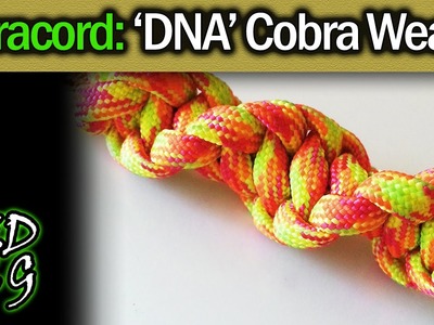 Simple Paracord: 'DNA' Cobra Weave. stitch