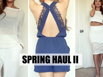 Spring Haul Lookbook: Forever 21, H&M, Dynamite | HAUSOFCOLOR