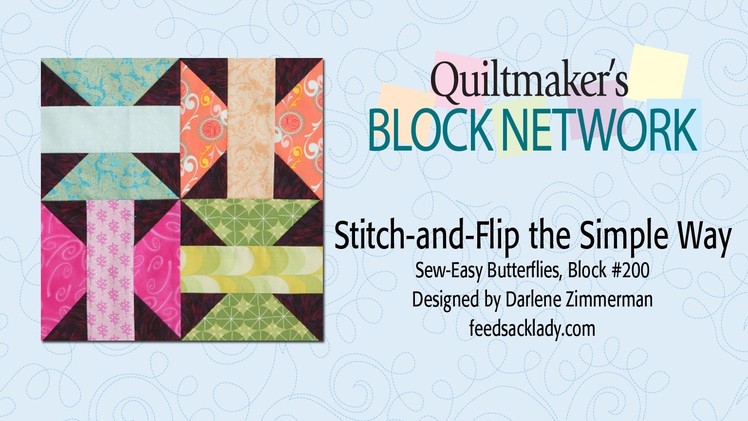 Stitch-and-Flip the Simple Way