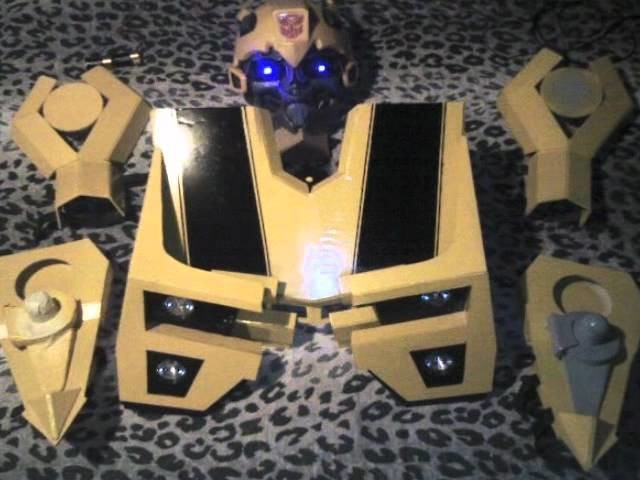 The Making of My Transformers Bumble Bee Costume.wmv