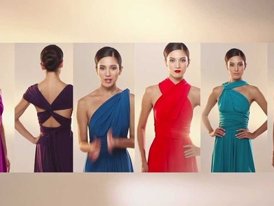 The TWIST Wrap Dress - Convertible Dress - Dessy.com