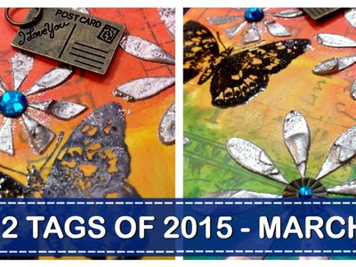 Tim Holtz 12 Tags of 2015 - March