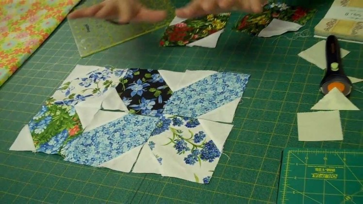 X's and O's Quilt Block - Easy Quilting Tutorials