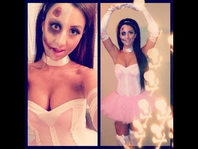 Zombie Ballerina Halloween Tutorial (Forplay Costumes)