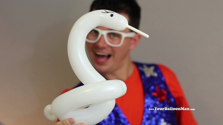 "Basic Swan Balloon Animal Tutorial" by @YourBalloonMan from YTEevents.com