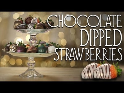 Chocolate Covered Strawberries | Dessert Ideas | Just Add Sugar