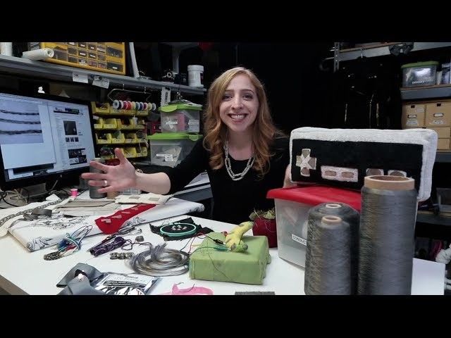 Conductive Textiles at Adafruit - Becky Stern Explains