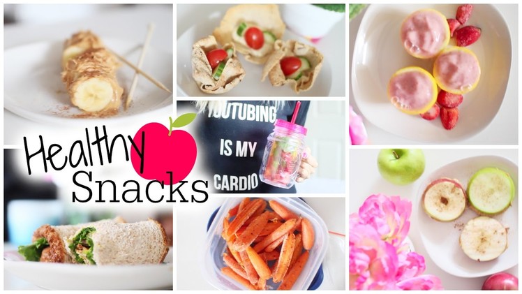 Easy Healthy Snack Ideas | #fitnessfriday