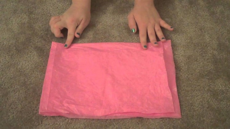 Folding and Smoothing Tissue Paper Sounds for Relaxation and Tingles, ASMR