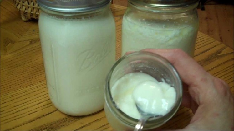 Food Storage: How to make Yogurt and Cream Cheese from dehydrated Milk