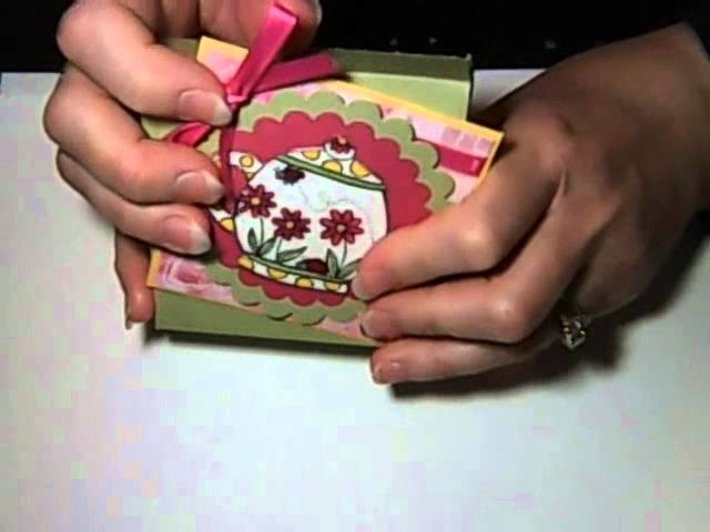 Gift Box Tea Bag Holder by Sheryl Cauble.wmv