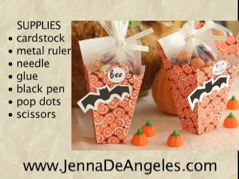 Hand-Make Halloween Candy Holders