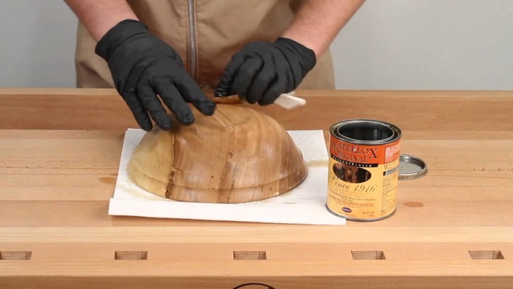 How to apply a Waterlox finish (Woodturning Tips and Techniques)