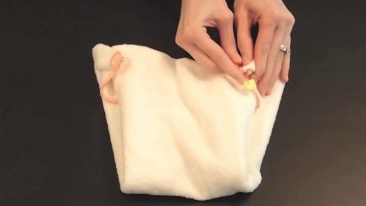 How to fold a Flat- Diaperbag Fold Tutorial
