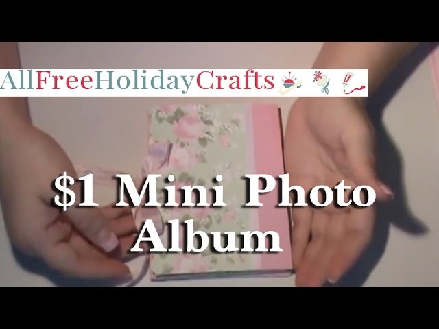 How to Make a $1 Mini Photo Album