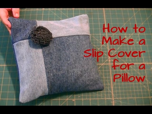 How to Make a Envelope Pillow Cover