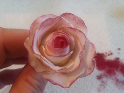 How to Make a Gum Paste Rose