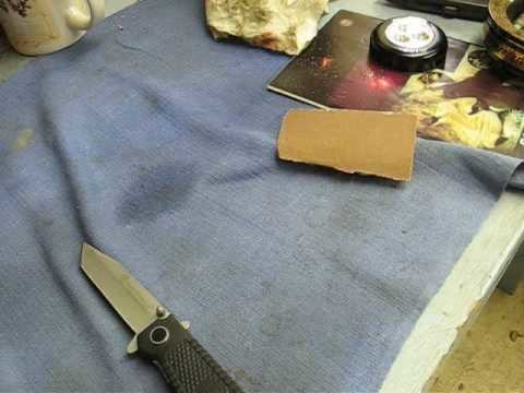 How to make a knife really sharp Part 2