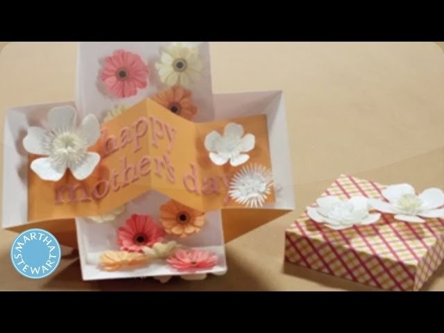 How to Make a Mother's Day Pop-Up Card - Martha Stewart