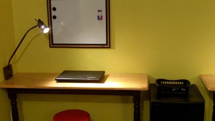 How to Make an Incredible Almost Free Laptop Desk