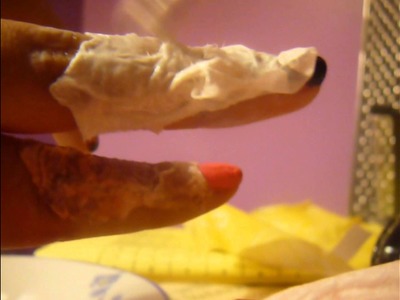 How to make fake scar tissue with household items