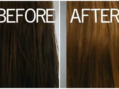 How To Naturally Lighten Your Hair