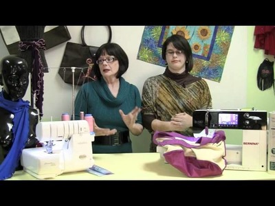 Inside Zede's Studio Ep.1: How to Embroider on a Bag and How to Make a Lettuce Edge Scarf