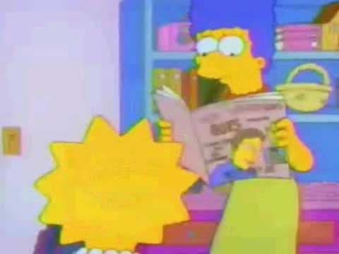 Lisa Simpson asking for a permission
