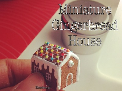 Mini Gingerbread House Tutorial