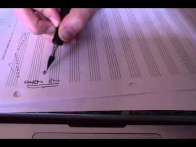 Music Theory Lesson: Notes on a keyboard and Treble Clef