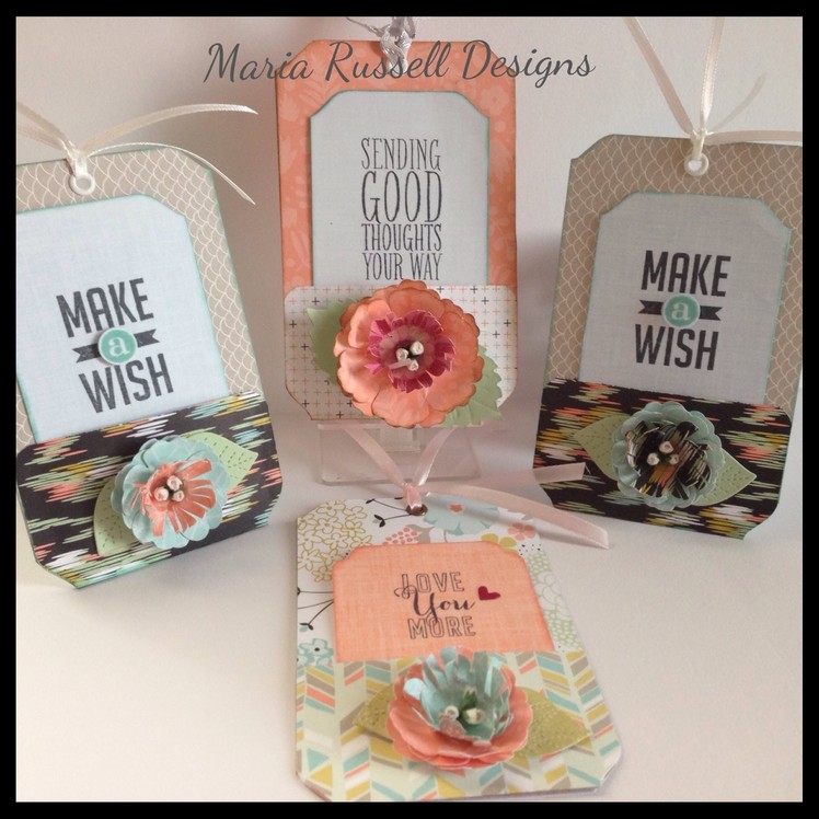 Pocket Tags & Flower Tutorial Using the Envelope Punch Board