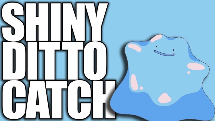 Pokemon XY - How to Catch a Shiny Ditto Using Pokeradar