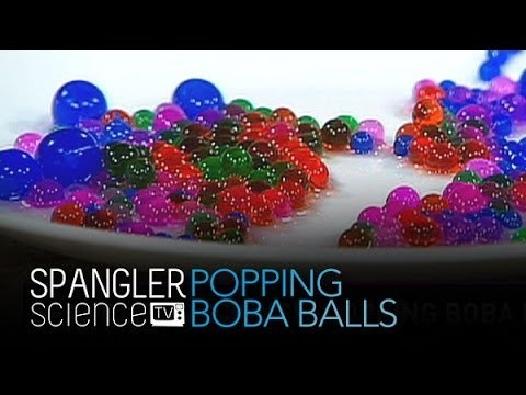 Popping Boba Balls - Cool Science Experiment