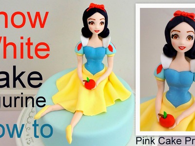 Snow White Cake Figurine how to by Pink Cake Princess