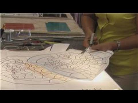 Stained Glass Art : How to Cut Patterns in Stained Glass