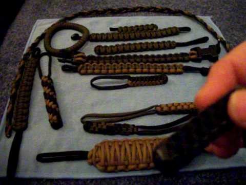 Stuff i've made with 550 ParaCord