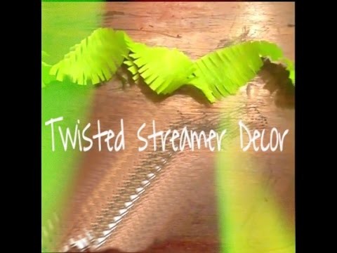 Twisted Streamers Decoration