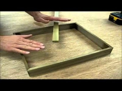 Woodworking How to make a solid walnut Picture frame by Jon Peters