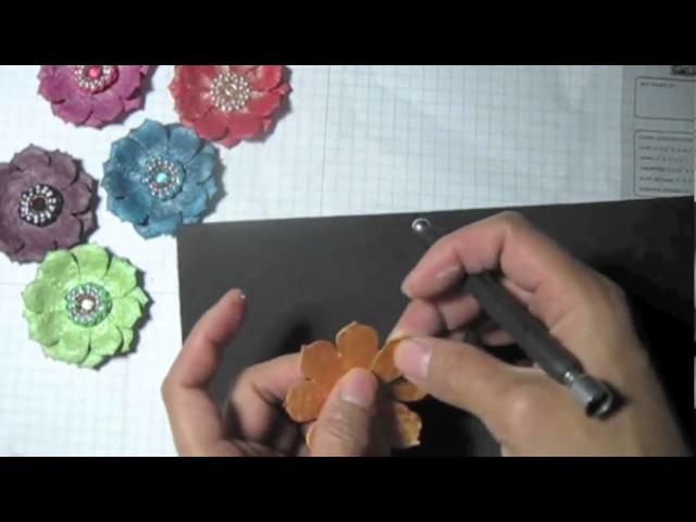 Another Paper flowers tutorial