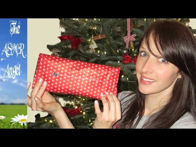 ASMR Wrapping Christmas Presents - No speaking (Binaural - 3D Sound)
