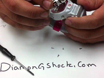 Casio G Shock installing Diamond Bezel DIY