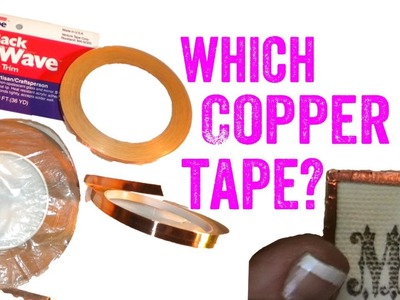 Copper Foil for Soldering Glass Pendants Jewelry