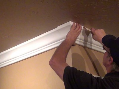 Crown Molding Wire and Cable Management
