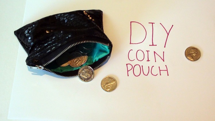 DIY: Coin Pouch