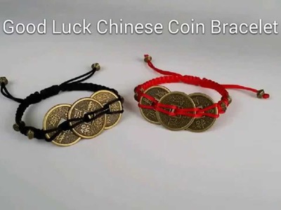 Good Luck Chinese Coins Bracelet